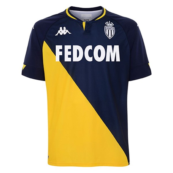 Tailandia Camiseta AS Monaco Segunda Equipación 2020-2021 Amarillo